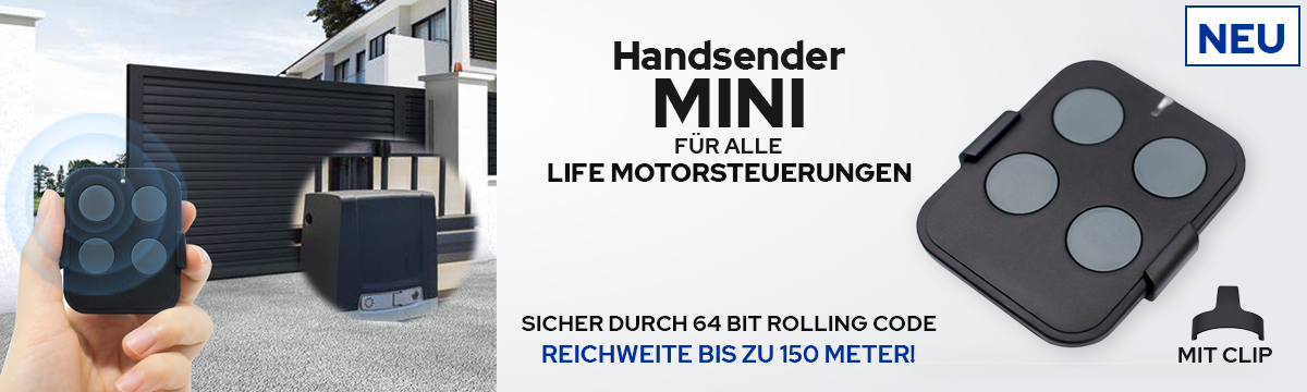 Handsender-MINI-4-Kanal bei AS-Torantriebe.de
