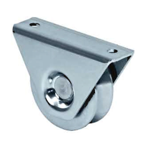 Rolle 80mm mit V-Rille - 300kg Seitenplatten Typ: B