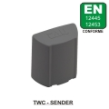 Sendereinheit 900TWC komp. zu Empf. 900TWM. / Sendeeinheit 900TWC komp. zu Kontaktleiste 900KITCF / 900KITCF15   Achtung - diese Teile sind auf TAU - Anlagen kompatibel. Fremdantriebe ben�tigen  folgende Ein / Ausg�nge auf der Motorsteuerung: - S...