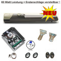 Drehtorantrieb Set A5 1-fl�gelig NEU - mit Endanschl�ge mechanisch verstellbar f�r Tor AUF und ZU. / Drehtorantrieb - Torantrieb Set f�r einfl�gelige Tore bis 3,0m und 200kg pro Fl�gel. Der Drehtorantrieb A5 ist ein sehr robuster selbsthemmender 24V Spindel - Fl�geltorantrieb mie einer Leistung von 8...