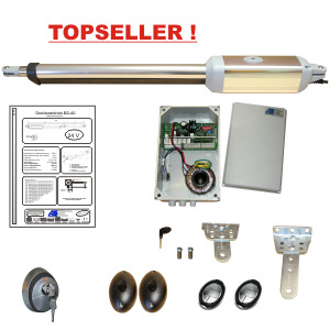 Drehtorantrieb B40 1-fl�gelig Premium. Torantrieb mit Magnetendschalter AUF/ZU.