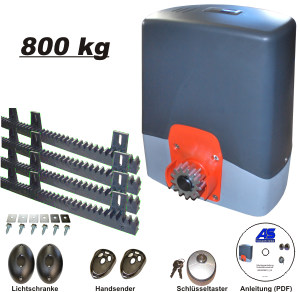 Schiebetorantrieb Torantrieb B800. Komplett Set mit viel Zubeh�r. -  Schiebetorantrieb - Set Typ: B800 f�r Tore bis 800 kg  verbaut....