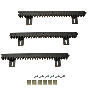 Zahnstange CP340 22x19mm Modul 4.    3 St�ck a. 340mm mit Schrauben / Platten.