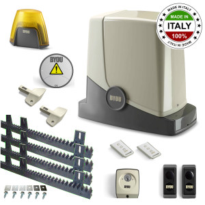 BYOU Schiebetorantrieb Freedom Komplett Set f�r Tore bis 300kg mit viel Zubeh�r.