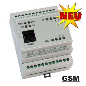 GSM-Modul mit 4 Relaisausg�ngen. �ffnen Sie per Telefonanwahl Ihr Tor - KOSTENLOS !