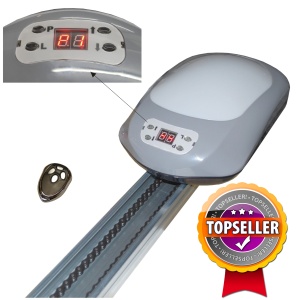 Garagentorantrieb GT-80 f�r Garagentore, Sektionaltore, Kipptore mit vorgespannter Schiene 3,2m.