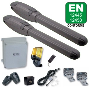 Drehtorantrieb P2000 18V 2-fl�gelig. Fl�geltorantrieb Set.