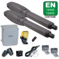 Drehtorantrieb P270 18V 2-fl�gelig. Fl�geltorantrieb Set. / Drehtorantrieb P270 - Torantrieb Set f�r zweifl�gelige Tore bis a. 5,0m und 250kg pro Fl�gel. Der Drehtorantrieb  P270 ist ein sehr robuster 18V Spindel - Fl�geltorantrieb. Das Hoftor ben�tigt Endansc...