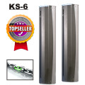 Kettenschranke Kettensperre KS6 mit LED-Blinkleuchte NEUHEIT! *Exklusivvertrieb-Deutschland* / Kettenschranke KS6 f�r Absperrbreiten bis zu 15m. Ideal um mehrere Parkpl�tze oder wenn Einfahrten als Wendeplatz benutzt werden abzusperren. Kettenschranke KS6 - Komplett Set mit 6,0m Kette und Ferns...