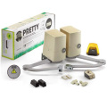 BYOU Drehtorantrieb PRETTY 24V 2-fl�gelig mit Gelenkarm. Fl�geltorantriebe Komplettset. / Drehtorantrieb Set Pretty f�r zweifl�gelige Tore bis 1,8m und 180kg pro Fl�gel. Geeignet f�r gro�e  Tors�ulen. Entspricht den EU Normen f�r kraftbet�tigte Tore nach DIN EN 12453 und EN 12445. Mit  Ver...