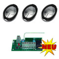 Torantrieb Funkset - Empf�nger 12-24V AC/DC mit 3 Handsender B12 433Mhz. / Torantriebe Funkset - Empf�nger mit 3 Handsender.  Mit diesem Funkset kann jeder vorhandene Garagentorantrieb mit Tastereing�ngen auf Funkbetrieb nachger�stet werden. Das Set besteht aus einem Empf�ng...