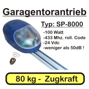 Garagentorantrieb Sektionaltorantrieb SP 8000