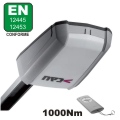 T-SKYC Garagentorantrieb 1000Nm mit Zahnriementechnik / Garagentorantrieb / Sektioanltorantrieb T-SKY. Zugkraft 1000N f�r Tore bis ca. 5,0m mit Softlauf. Mit Handsender / Montagesatz / Anleitung. Bewegungshub: 2650mm, Zahnriementechnik f�r Kipptore - Sekti...
