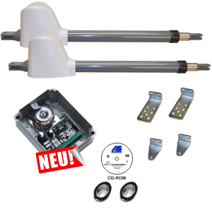Drehtorantrieb T400 2-fl�gelig Standard. Torantriebe - Komplettset.