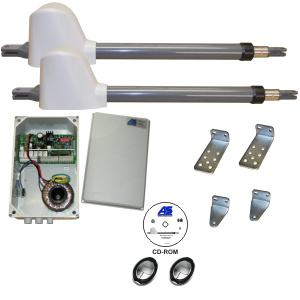 Drehtorantrieb T400 2-fl�gelig Standard. Torantriebe - Komplettset.