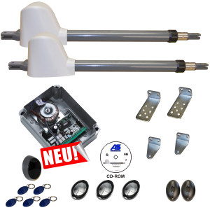 Drehtorantrieb T400 2-fl�gelig Premium mit Transponder - Komplettset.