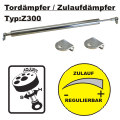 Zulaufd�mpfer f�r steigende Drehtore - regulierbare D�mpfung. / Zulaufd�mpfer f�r steigende Tore - regulierbar. Der D�mpfer wird mittels Haltewinkel an der S�ule und am Torrahmen befestigt. Beim ausfahren ist der D�mpfer regulierbar - somit kann die Schlie�geschwi...