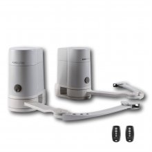 Drehtorantrieb Set Mini-Modus 2-fl�gelig mit Endanschlag in AUF verstellbar