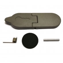 Robuste Abdeckung f�r Notentriegelung A8