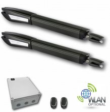 Drehtorantrieb Set 24V mit Digital Motorsteuerung 