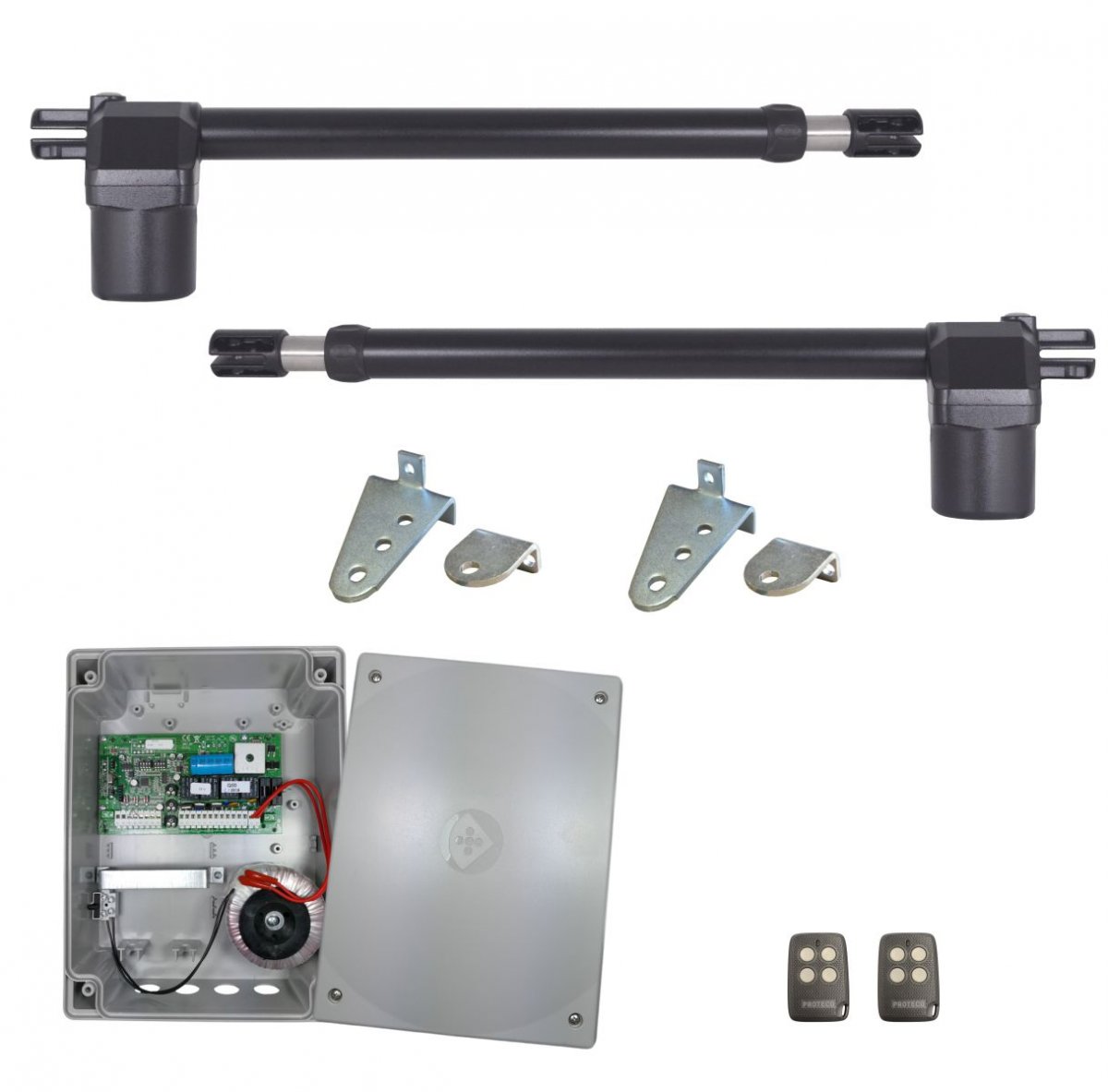 Halterung Set Flügeltorantri​eb Torantrieb Drehtorantrieb 24V inkl 