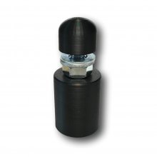 F�hrungsrolle schwarz 50x40mm M14 - AS Torantriebe 