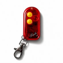 Handsender SMILE rot 433 MHz, 2-Kanal, weiss
