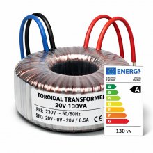 Ringkerntrafo 130VA 20V zu Q20A Motorsteuerung