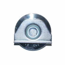 Rolle 120mm mit V-Rille - 250kg Seitenplatten. 1 Kugellager - AS Torantriebe