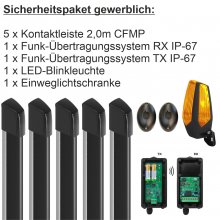 Gewerbliches Sicherheitspaket mit Zubeh�r