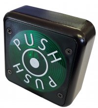 Wandfunksender PUSH 1-Kanal  433Mhz.  Wireless / Kabell
